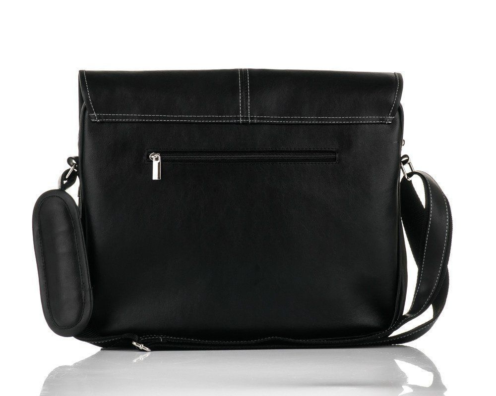 men shoulder bag black